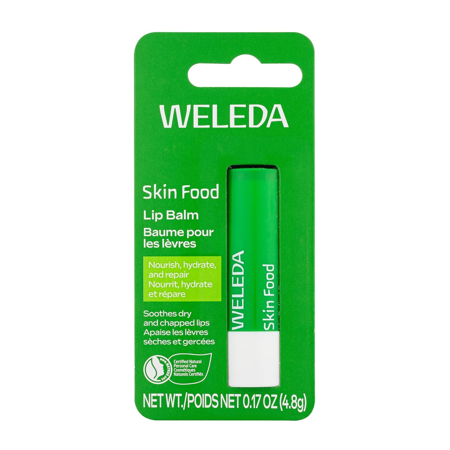 Weleda Skin Food Lip Balm - Nourishing Hydration for Soft, Smooth Lips | 0.3 oz