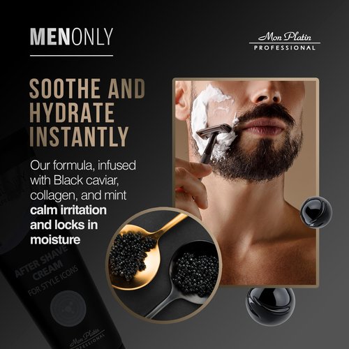 Mon Platin Men Only Barber Moisturizing After Shave Cream