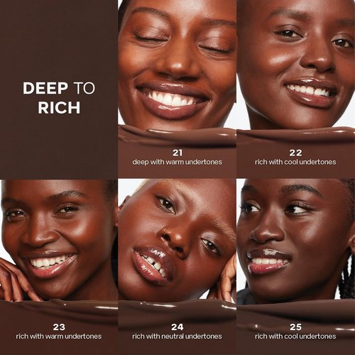 Saie Slip Tint Radiant Cream Concealer - Lightweight Hydrating Makeup for Dark Circles & Blemishes - Shade 24 (0.17 oz)