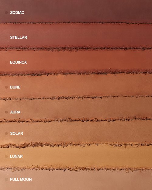 MAKE Beauty Skin Mimetic Microsuede Bronzer Powder - Matte Bronzing Powder Contour, Buildable Formula, Non Comedogenic, Long Lasting Color. Shade - Aura for Light to Medium Skin