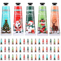 Dansib 48 Pcs Christmas Hand Cream Gift Sets for Dry Cracked Hands Moisturizing Hand Lotion Small Travel Lotion Stocking Stuffers Gift Set for Women Mom Girlfriend Christmas Birthday