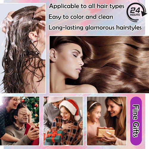 Skiennix Temporary Hair Color Wax - Instant Hair Dye for Festivals & Parties | 6 Vibrant Colors Available