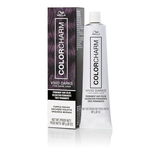 COLORCHARM VIVID DARKS Permanent Cream Color - Vibrant Hair Color for Dark Bases | Lifts 3-4 Levels | 2 Fl Oz
