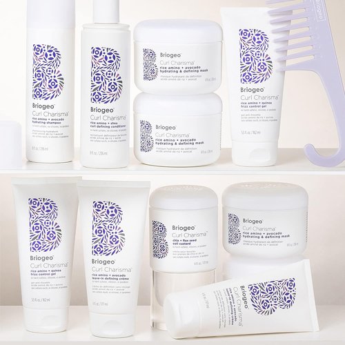 Briogeo Curl Charisma Leave-In Defining Crème - Frizz Control Moisturizer for Wavy, Curly & Coily Hair | Vegan & Cruelty-Free