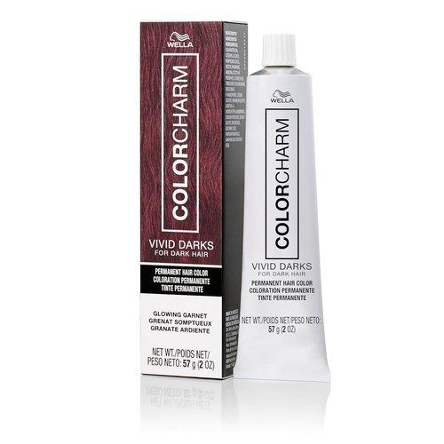 COLORCHARM VIVID DARKS Permanent Cream Color - Vibrant Hair Color for Dark Bases | No Bleach Needed, 2 Fl Oz