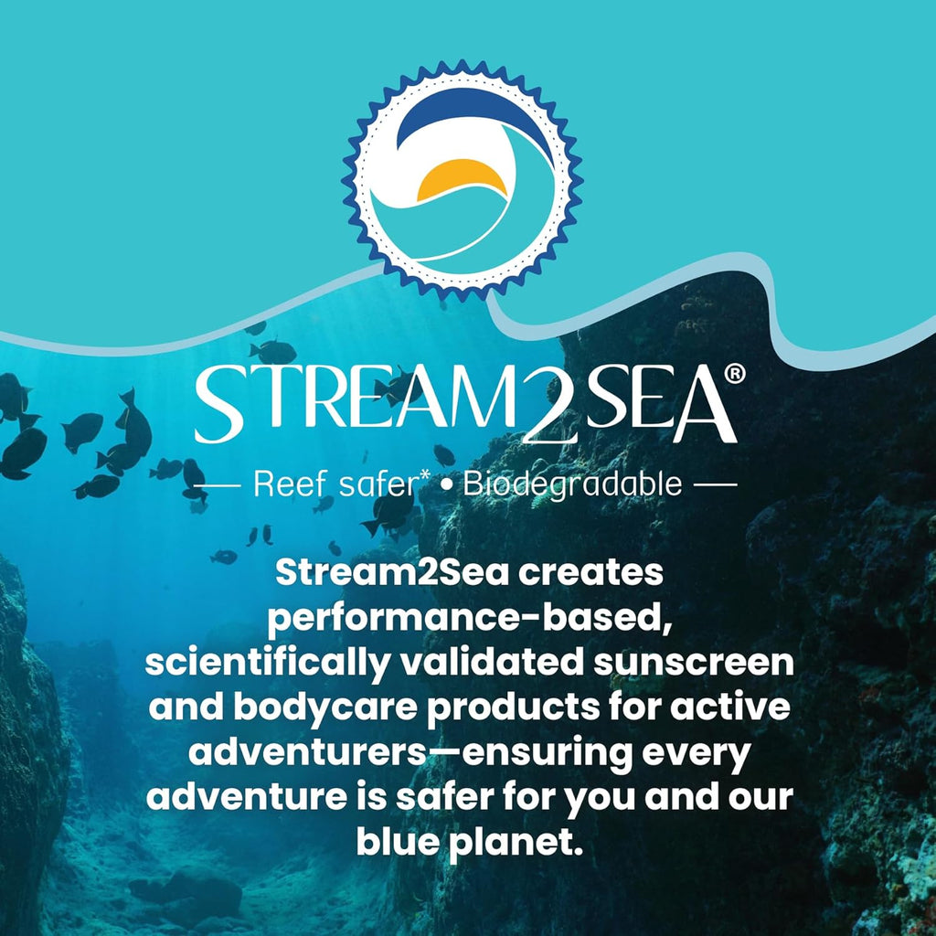 Stream2Sea Leave-In Hair Conditioner - Detangles & Replenishes Moisture | Natural, Sulfate-Free, UV Protection