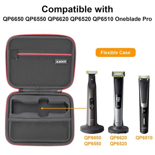 RLSOCO Hard Case for Philips Hybrid Electric Trimmers | Compact Design with YKK Zipper & Scratch Protection