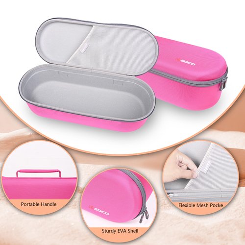 RLSOCO Carrying Case for Dyson Supersonic Nural Hair Dryer - Pink (Case Only)