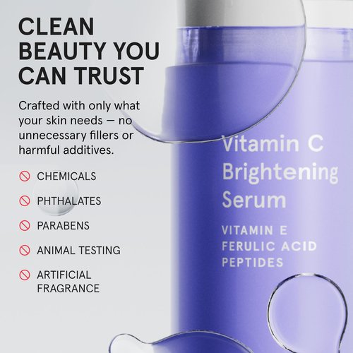 iRestore Vitamin C Brightening Serum – Anti Aging Face Serum with 15% Ascorbic Acid, Vitamin E, Ferulic Acid, Peptide Complex & Hyaluronic Acid (Pack of 1)