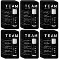 Sacubee 30 Pack Employee Appreciation Gift Lip Balms Bulk Staff Teacher Team Volunteer Thank You Gift Nurse Volunteers Appreciation Party Favor for Women Men Coworkers(Team,Black)