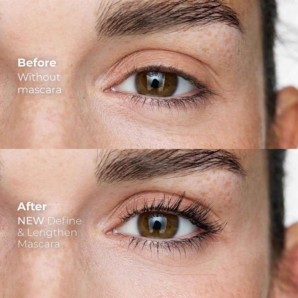Wunderbrow Define & Lengthen Mascara - Long-Lasting, Water-Resistant, Vegan & Cruelty-Free