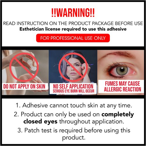 Lyon Lash SPEEDMAX Eyelash Extension Glue | 0.3-1.3 Sec Dry Time | Up to 8 Weeks Retention | Black Adhesive Supplies for Professional Use | (5ml/0.17 fl. Oz)