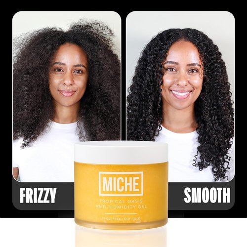 MICHE Anti-Humidity Hair Gel - Frizz-Free Strong Hold for All Curl Types | 8.8 oz