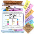 Bible Verse Jar for Best Friend – 92 Scriptures for Encouragement & Love | Christian Friendship Easter Gift for Women | Faith-Based Affirmation Jar | Thoughtful Birthday or Easter Gift for Her