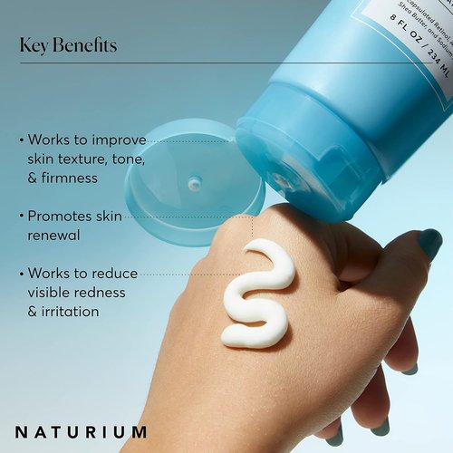 Naturium Skin-Renewing Retinol Body Lotion - Advanced Firming Anti-Aging Formula with Shea Butter, 8 oz
