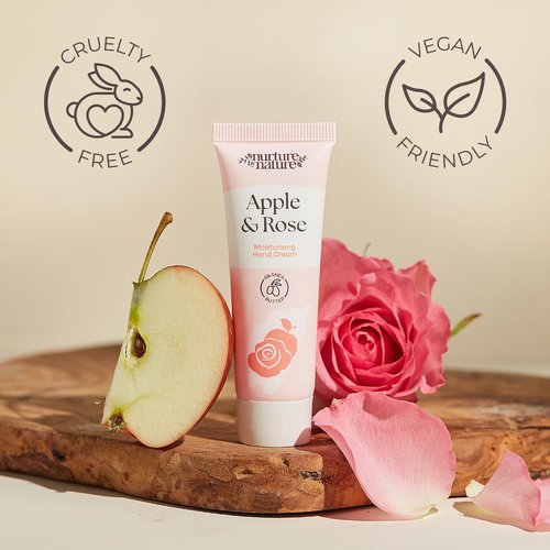 Hand Cream Gift Set from Nurture by Nature, 5pcs, Mothers Day Gifts, Hand Lotion Travel Size, Enriched with 6% Shea Butter & Glycerin, Hand Cream for Women, Dry Skin, Hand Lotion Gift Set for Women