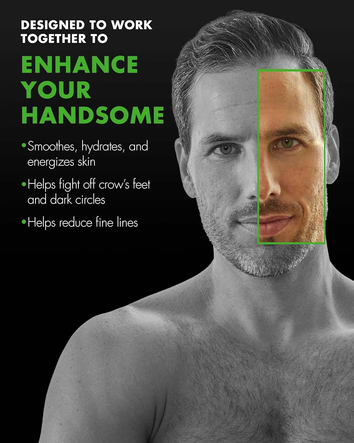 Tiege Hanley Skin Care Set for Men - Anti-Aging Routine | Level 3 Daily Wash, Scrub, Moisturizers & Eye Cream