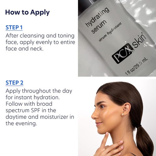 PCA SKIN Hydrating Serum - Nourishing Face Moisturizer for Sensitive Skin | 1 fl oz Pump