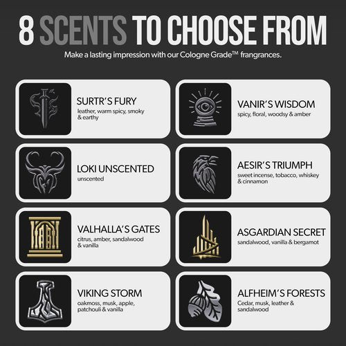 The Beard Struggle - Day Liquid Tonic Beard Oil - Silver Collection (Viking Storm) - Beard Oil for Men - Moisturize, Softens Hair, Reduces Itch - Day Time Beard Growth Oil (1 Fl oz)