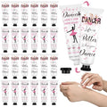 Loopeer 24 Pcs Dancer Gifts Bulk Recital Ballerina Party Favors Double Sided Hand Cream Set Travel Size Moisturizing Hand Lotion Dance Team Ballet Gifts for Women
