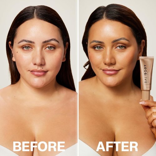 Bali Body Bronzing Serum - Hydrating Anti-Aging Skin Tint with Hyaluronic Acid & Vitamin E | Lightweight & Non-Greasy (30 ml / 1.01 fl oz)