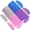 Nail Buffers (40 pcs), Buffer Block Nail Files Bulk for Acrylic Nails and Natural Nails Double Sided 100/180 Grit Portable Washable Sanding Buffing Buffers Arc Shape (40Pcs Multicolor)