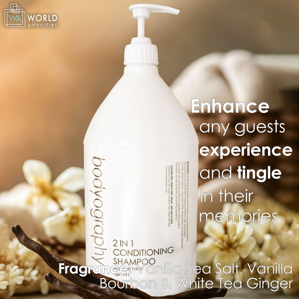 World Amenities Bodyography 2-in-1 Conditioning Shampoo