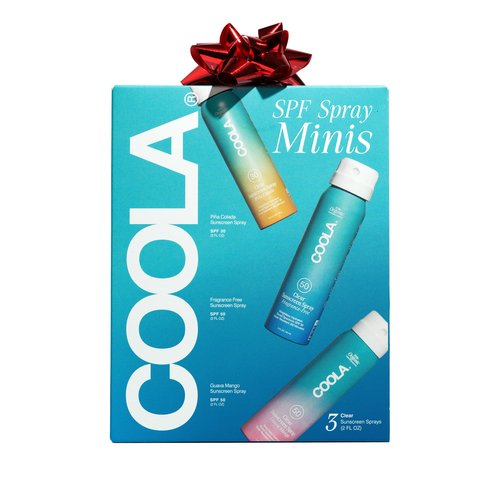COOLA Organic Sunscreen SPF 50 & 30 Sunblock Spray Kit, Dermatologist Tested Skin Care for Daily Protection, Vegan and Gluten Free,Travel Size, 2 Fl Oz, 3 Pack