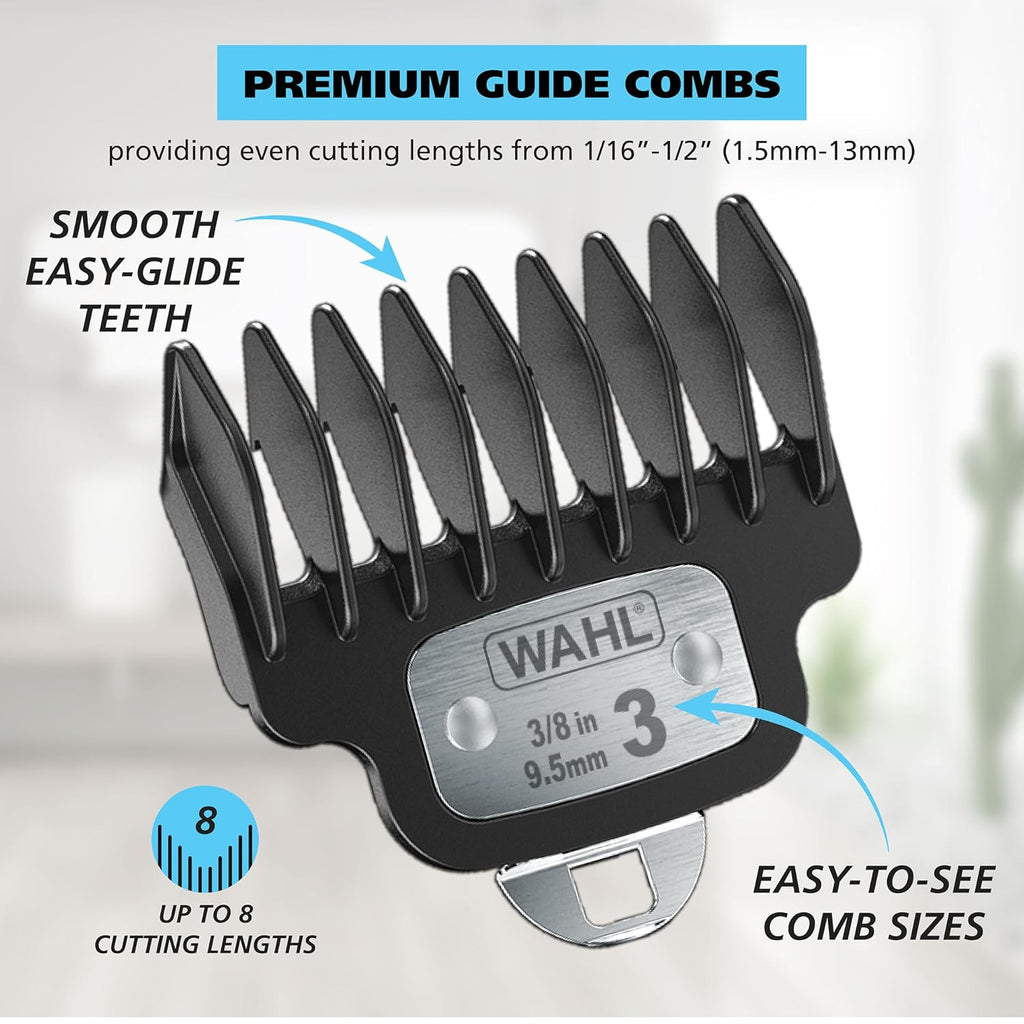 Wahl USA Pro Series Skeleton Style Trimmer - Cordless Lithium-Ion Beard & Hair Clipper | Near Zero Gap Blade