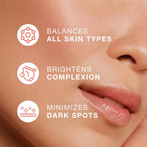 Toning Skin Serum with Vitamin C Complex & Dead Sea Minerals – Brightening, Dark Spot Minimizer, Toning Facial Serum – Vegan, Paraben-Free – 2 fl oz