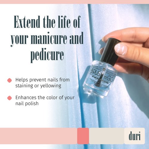 duri Brush’n Go Dry and Shine Speedy Top Coat (Brush'N Go (Pack of 2))