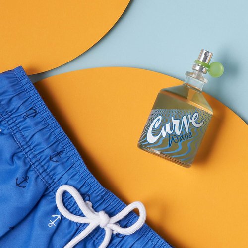 Curve Wave Men's Cologne - Casual Day or Night Fragrance Spray, 4.2 Fl Oz
