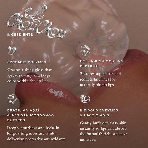 EADEM Le Chouchou Lip Softening Balm - Overnight Hydrating Lip Gloss & Plumper | 0.5 oz, Butter Mochi