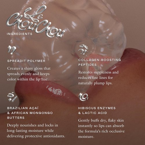 EADEM Le Chouchou Lip Softening Balm, Lip Gloss for Women, Lip Plumper & Lip Mask, Overnight Hydrating & Moisturizing Luxury Lip Balm, 0.5 oz, Butter Mochi