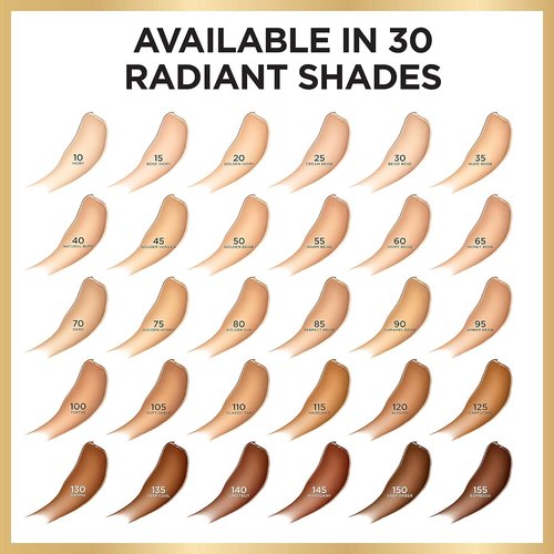 L'Oreal Paris Age Perfect Radiant Serum Foundation - SPF 50, Rose Ivory, 1 Ounce