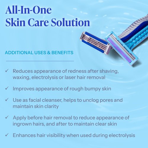 Tend Skin Solution for Unsightly Razor Bumps, Ingrown Hair and Razor Burns, Post Shaving and Waxing Toner for Men and Women, Made in USA, 8 Oz