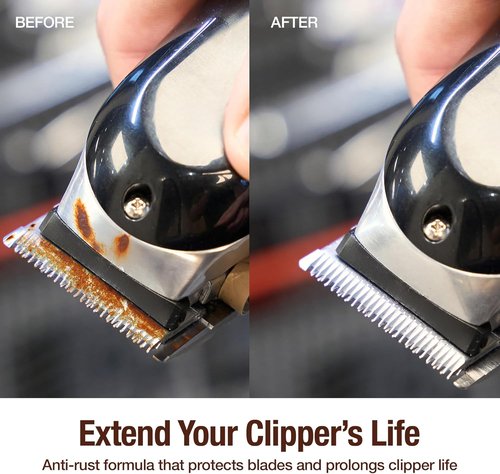 BARBICIDE Clippercide 5-in-1 Disinfectant Spray - Cleans, Lubricates, Cools & Prevents Rust | 15oz