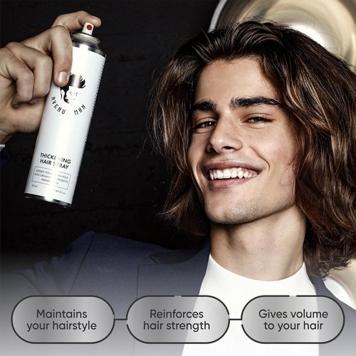 Avenue Man Hair Thickening Spray - Professional Volumizing & Strong Hold Formula | 8.5 oz
