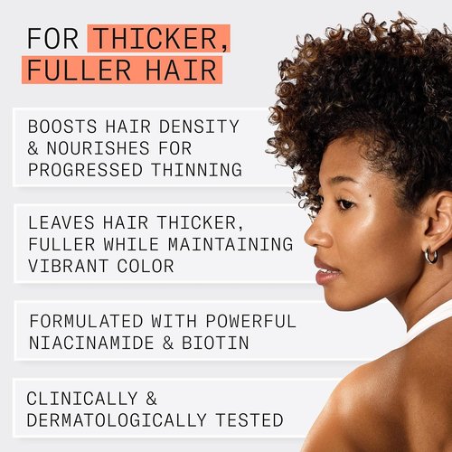 Nioxin System 4 Thickening Shampoo - Nourish Colored, Dry & Damaged Hair | Boost Density with Niacinamide & Biotin