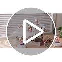 DIY Clear Snow Globes Bulk Set - 24 Pieces 3.9 Inch Fillable Christmas Decor