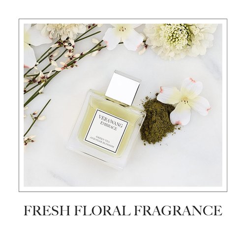 Vera Wang Embrace Eau de Toilette Spray - Green Tea & Pear Blossom, 1 Fl Oz | Elegant Women's Fragrance