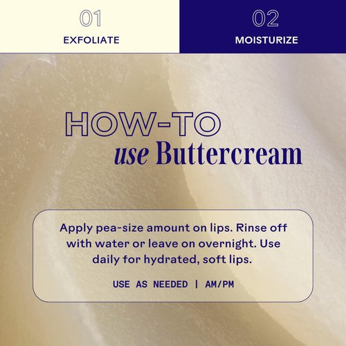 Three Ships - Lip Treatment Kit | Buttercream Lip Mask + Vanilla Lip Exfoliator | Smooth, Nourish, Plump | Cruelty-Free, Vegan, Paraben-Free, Sensitive Skin Safe