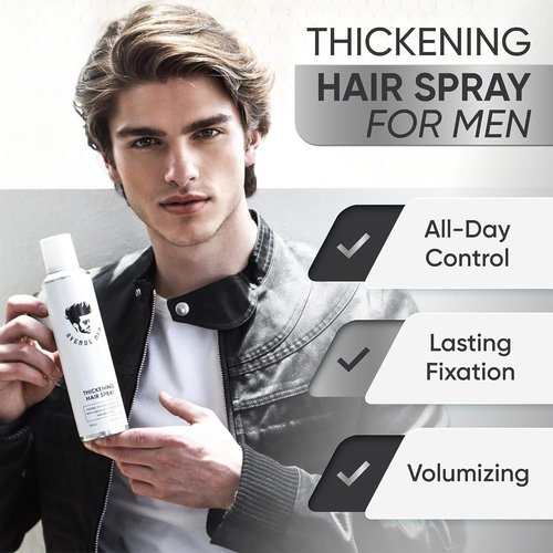 Avenue Man Hair Thickening Spray - Professional Volumizing & Strong Hold Formula | 8.5 oz