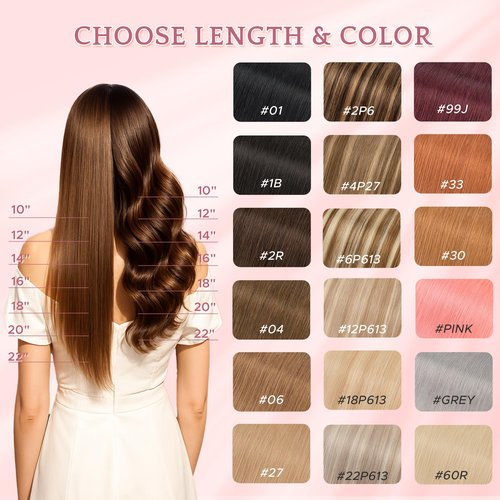 SEGO Clip In Short Hair Extensions Real Human Hair Single 6 Pcs Individual Clip Ins Highlight Remy Balayage Straight Soft Seamless Hairpieces for Women -12 Inch #12P613 Golden Brown&Bleach Blonde