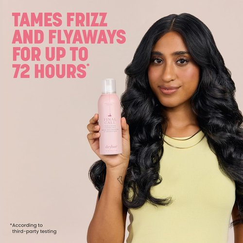 Drybar Final Call Frizz Control Mist - Tame Flyaways & Fight Frizz for Smooth, Shiny Hair | 24-Hour Hold