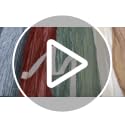 A-Terracotta Boho Table Runner Set with Chiffon Ribbon - 10FT Long Decor