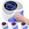 SKYUV UV LED Nail Lamp, Rechargeable Cordless Nail Dryer for Gel Polish, UV Nail Light with 45 Beads, Professional Quick Dry Curing Lamp with 3 Timers Setting for Salon and Home