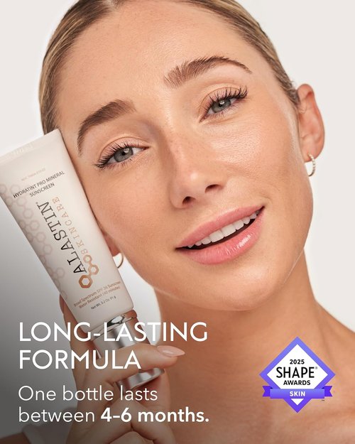 ALASTIN Skincare HydraTint Pro Mineral Sunscreen SPF 36 - Tinted Daily Moisturizer for Face & Neck | Fragrance-Free, Water Resistant (3.2 oz)