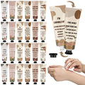 Loopeer 12 Pcs Positive Affirmation Gifts Bulk Hand Cream Gift Set Small Motivational Stress Relief Gift for Coworker Staff Teacher Nurse Women Dry Cracked Hands Travel Size Moisturizing