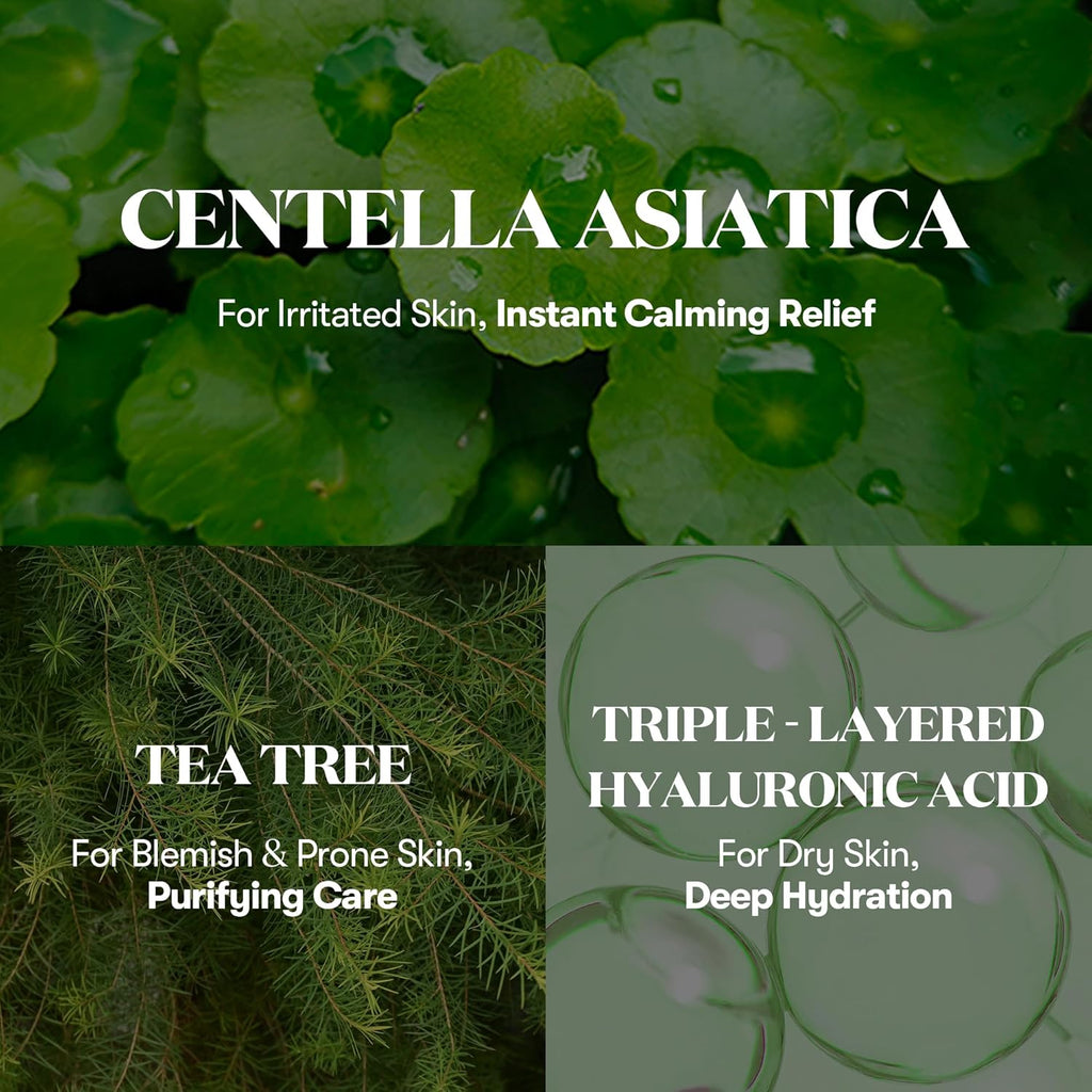 VT COSMETICS Cica Cream Plus - Hydrating & Calming Face Moisturizer with Centella Asiatica | Lightweight Soothing Cream for All Skin Types